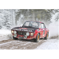 ITALERI 3670 LANCIA FULVIA HF RALLY MONTE CARLO 1972 1/24 SCALE PLASTIC MODEL KIT