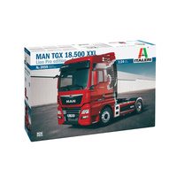 ITALERI 3959 MAN TGX 18.500 XXL LION PRO EDITION 1/24 SCALE PLASTIC MODEL KIT TRUCK