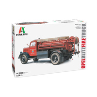 ITALERI 3966 OPEL BLITZ FIRE TRUCK 1/24 SCALE PLASTIC MODEL KIT