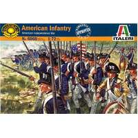 ITALERI 6060 AMERICAN INFANTRY AMERICAN INDEPENDENCE WAR MODEL FIGURES 1:72