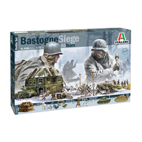 ITALERI 6186 BASTOGNE SIEGE 80 YEARS 1/72 SCALE PLASTIC MODEL BATTLE DIORAMA SET