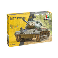 ITALERI 6763 M47 PATTON MEDIUM TANK 1/35 SCALE PLASTIC MODEL KIT
