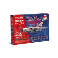 ITALERI 35107 TORNADO GR.1/IDS GULF WAR WAR THUNDER EDITION 1/48 SCALE PLASTIC MODEL KIT