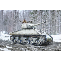ITALERI 96440 M4A3 76MM WET SHERMAN 1/35 SCALE PLASTIC MODEL KIT