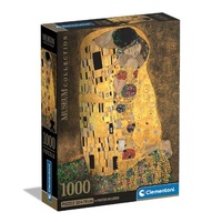 CLEMENTONI 31442 MUSEUM COLLECTION - GUSTAV KLIMT THE KISS 1000PC JIGSAW PUZZLE