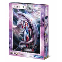 CLEMENTONI 39525 ANNE STOKES COLLECTION - DRAGON MAGE 1000PC JIGSAW PUZZLE