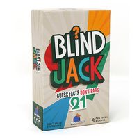 BLUE ORANGE BLIND JACK CARD GAME