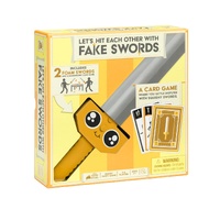 EXPLODING KITTENS LET'S HIT EACH OTHER WITH FAKE SWORDS CARD GAME