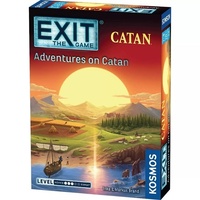 KOSMOS EXIT THE GAME ADVENTURES ON CATAN BOARD GAME