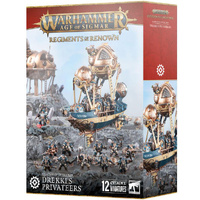 WARHAMMER AGE OF SIGMAR 84-65 REGIMENTS OF RENOWN KHARADRON OVERLORDS DREKKIS PRIVATEERS