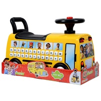 COCOMELON FOOT TO FLOOR RIDE ON ACTIVITY BUS WITH LIGHTS AND SOUNDS