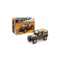REVELL 14547 1977 JEEP CJ-7 2 IN 1 GOLDEN EAGLE HARDTOP AND LEVI BIKINI TOP 1/24 SCALE PLASTIC MODEL KIT