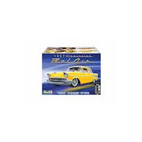 REVELL 14551 1957 CHEVROLET BELAIR 2 IN 1 STREET AND HOT ROD 1/25 SCALE PLASTIC MODEL KIT