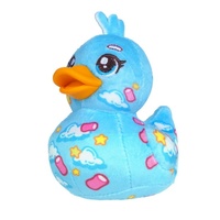 WYNCOR MINI KWAAKS 10CM PLUSH DUCK - 2 CELESTE