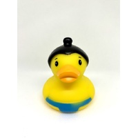 TOMY TOYMENDOUS LUX DUCKS SUMO WRESTLER RUBBER DUCK