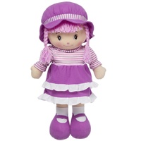 LOVE & HUGS PT8816 RAG DOLL 40CM PURPLE