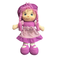 LOVE & HUGS PT8812 RAG DOLL 30CM PURPLE