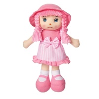 LOVE & HUGS PT4812 RAG DOLL 30CM PINK