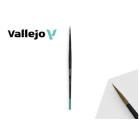VALLEJO HOBBY BRUSH - DETAIL SYNTHETIC ROUND BRUSH No. 2/0