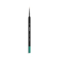 VALLEJO HOBBY BRUSH -  PRECISION ROUND SYNTHETIC WITH TRIANGULAR HANDLE  No. 1