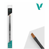 VALLEJO HOBBY - BLENDER ANGLED FLAT  SYNTHETIC BRUSH SMALL