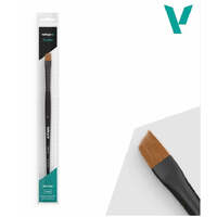 VALLEJO HOBBY - BLENDER ANGLED FLAT  SYNTHETIC BRUSH LARGE