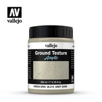 VALLEJO 26215 GROUND TEXTURE GREY SAND 200ML