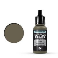 VALLEJO 70.608 SURFACE PRIMER USA OLIVE DRAB 17ML