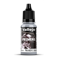 VALLEJO ACRYLIC 70.631 CHAINMAIL SILVER SURFACE PRIMER 17ml