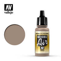 VALLEJO 71.112 SAND MODEL AIR ACRYLIC PAINT 17ML