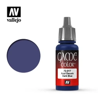 VALLEJO 72.017 GAME COLOR DARK BLUE ACRYLIC PAINT ML