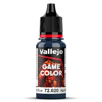 VALLEJO 72.020 GAME COLOR IMPERIAL BLUE ACRYLIC PAINT 18ML