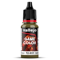 VALLEJO 72.031 GAME COLOR CAMOUFLAGE GREEN ACRYLIC PAINT 17ML