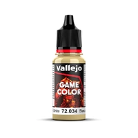 VALLEJO 72.034 GAME COLOR BONEWHITE ACRYLIC PAINT 17ML
