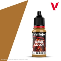 VALLEJO 72.039 GAME COLOR PLAGUE BROWN ACRYLIC PAINT 17ML