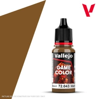 VALLEJO 72.043 GAME COLOR BEASTY BROWN ACRYLIC PAINT
