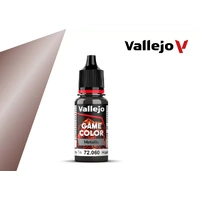 VALLEJO 72.060 GAME COLOR METALLIC TINNY TIN ACRYLIC PAINT 17ML