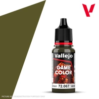 VALLEJO 72.067 GAME COLOR CAYMAN GREEN ACRYLIC PAINT 17ML