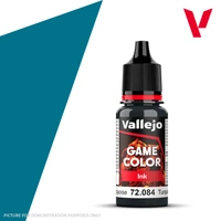 VALLEJO 72.084 GAME COLOR INK DARK TURQUOISE 18ML