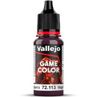VALLEJO 72.113 GAME COLOR DEEP MAGENTA  ACRYLIC PAINT 18ML