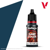 VALLEJO 72.120 GAME COLOR ABYSSAL TURQUOISE ACRYLIC PAINT 18ML