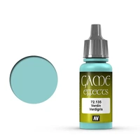 VALLEJO 72.135 GAME COLOR EFFECTS VERDIGRIS ACYLIC PAINTS 17ML