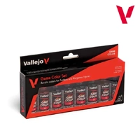 VALLEJO 72.296 GAME COLOR SET ACRYLIC PAINT 8 X 17ML