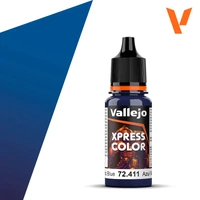 VALLEJO 72.411 XPRESS COLOR MYSTIC BLUE  ACRYLIC PAINT 18ML