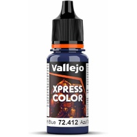 VALLEJO 72.412 XPRESS COLOR STORM BLUE  ACRYLIC PAINT 18ML