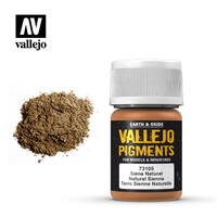VALLEJO 73.105 PIGMENTS NATURAL SIENNA 30ML