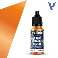 VALLEJO 77.105 TRUE METALLIC METAL FORGED RED LIGHT 18ML PAINT