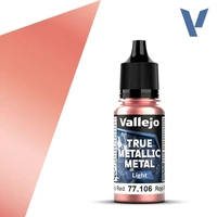 VALLEJO 77.106 TRUE METALLIC METAL RUBY RED LIGHT 18ML PAINT