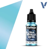 VALLEJO 77.112 TRUE METALLIC METAL HYDRA TURQUOISE LIGHT 18ML PAINT
