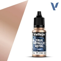 VALLEJO 77.118 TRUE METALLIC METAL RUSTY METAL LIGHT 18ML PAINT